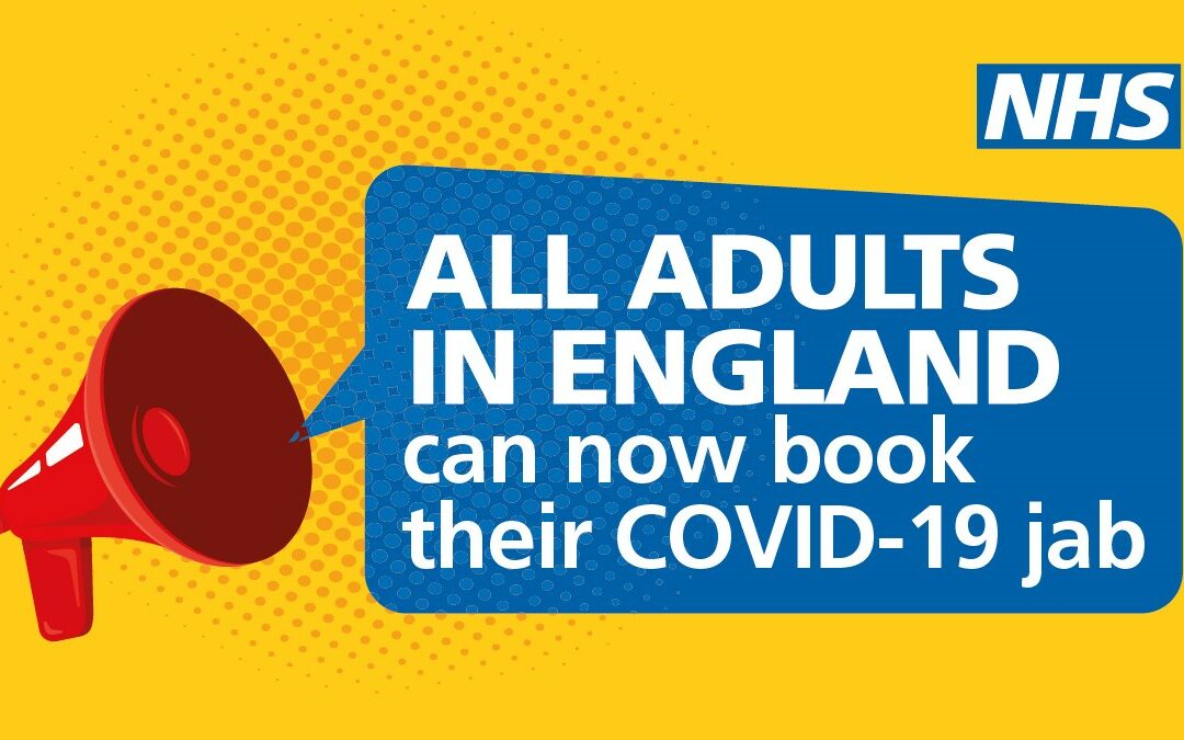 All adults now eligible for the Covid-19 vaccine