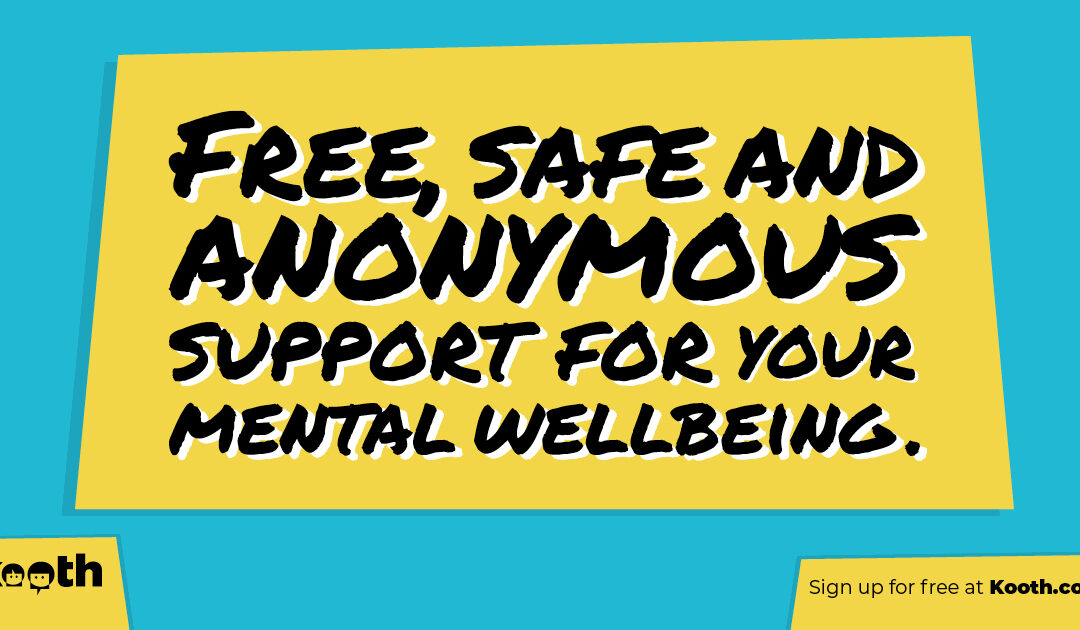 Kooth – free online wellbeing support for young people