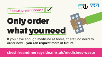 Help reduce medication waste and support the NHS across Cheshire and Merseyside